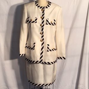 Carlisle silk skirt and jacket